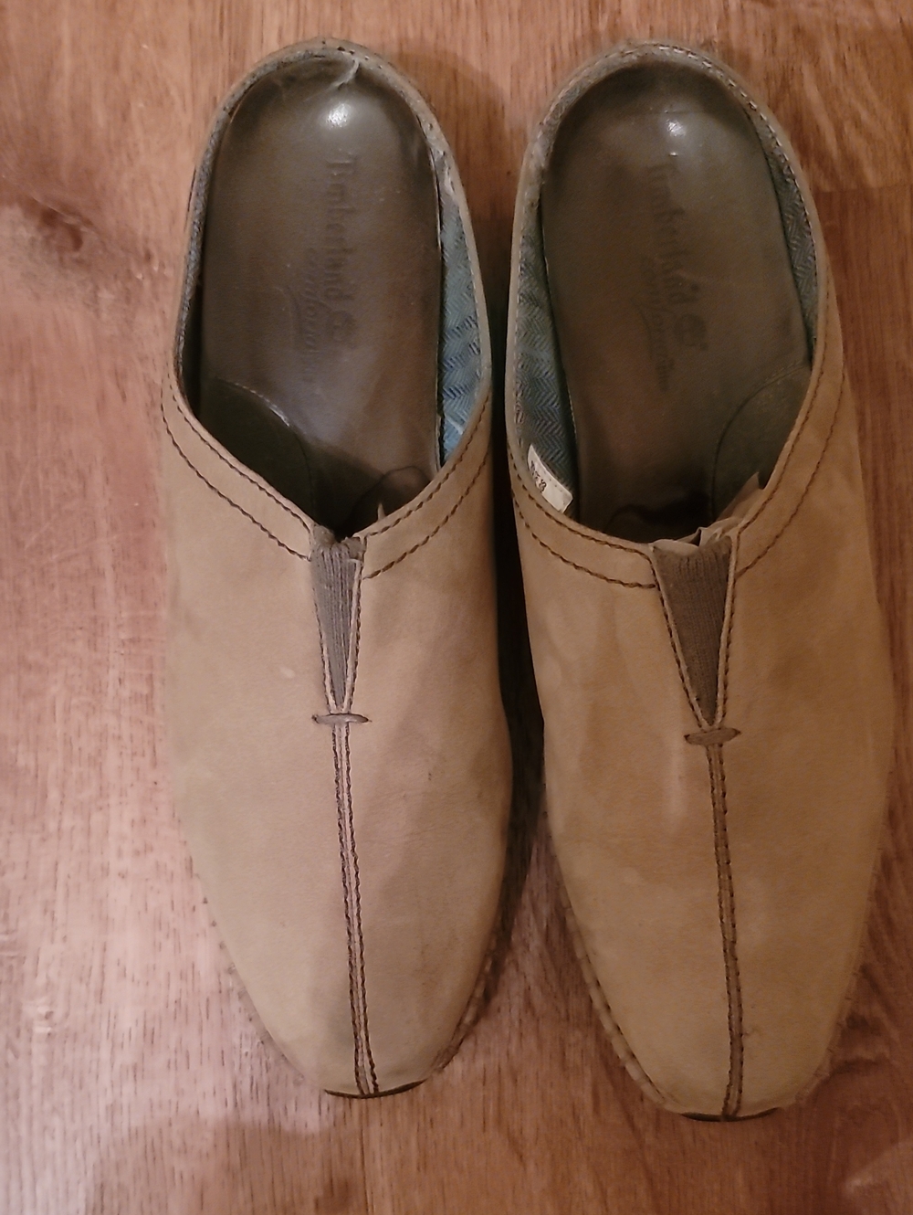 Timberland Women’s Slip-On Mules/Clogs In Tan Suede